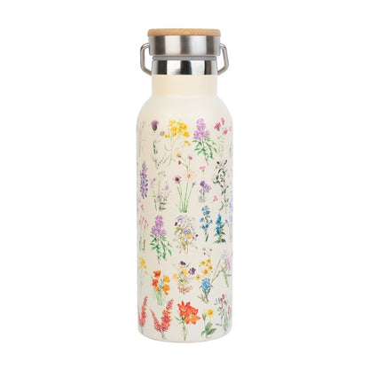 wild flowers 500ml stainless steel bottle