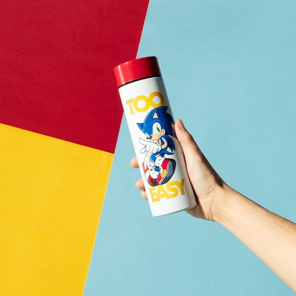 Sonic the Hedgehog 420ml Edelstahlflasche