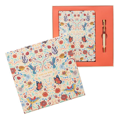 a5 notebook  frida kahlo pen set