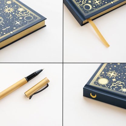 Ensemble cahier A5 + stylo Astral