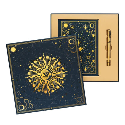 a5 notebook  astral pen set