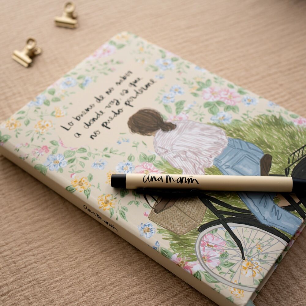 A5 Notizbuch + Ana Marin Stiftset