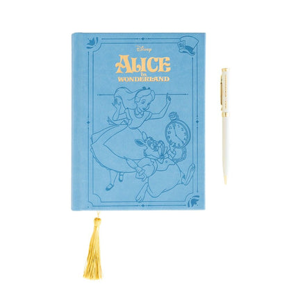 disney alice in wonderland a5 notebook  pen set