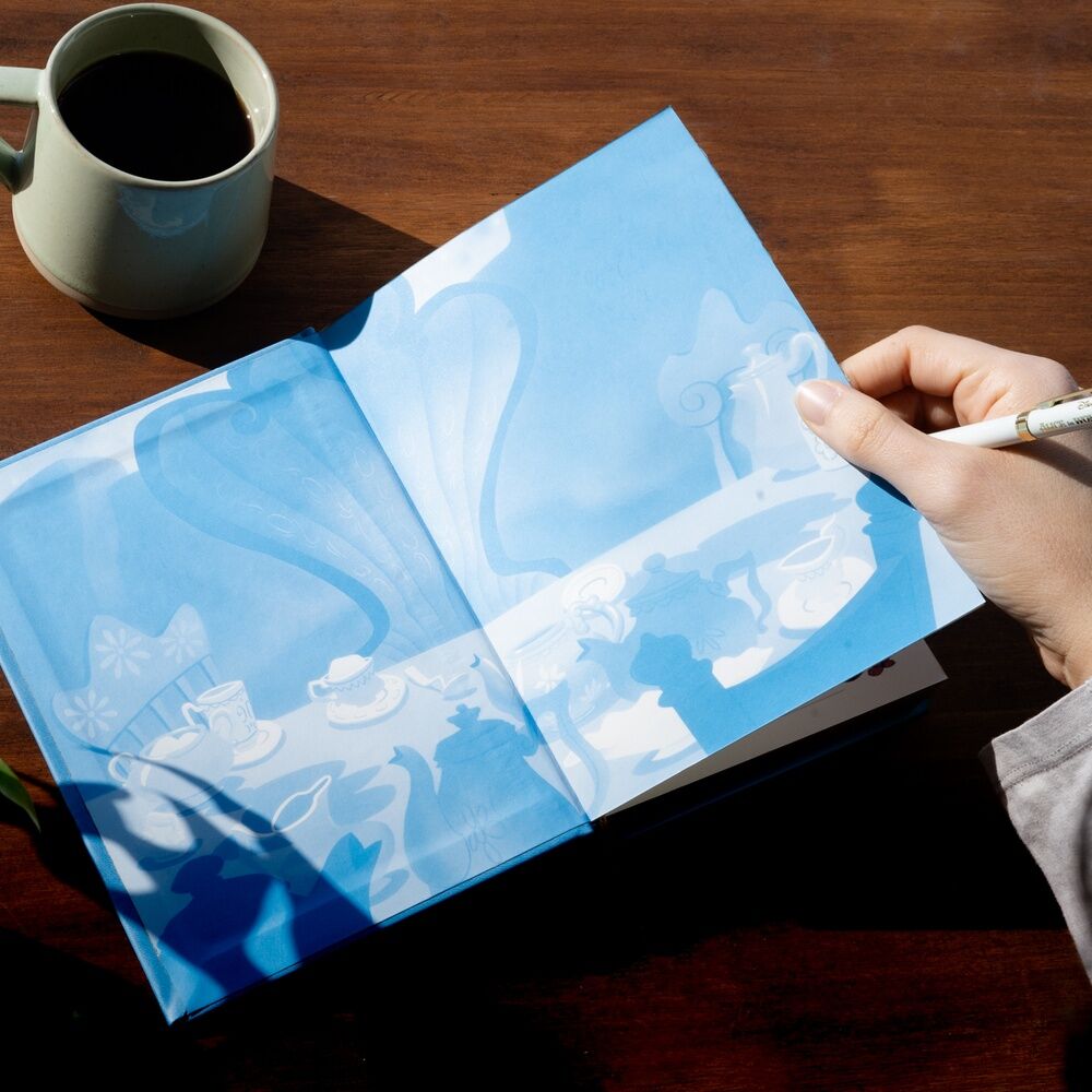 Disney Alice im Wunderland A5 Notizbuch + Stiftset