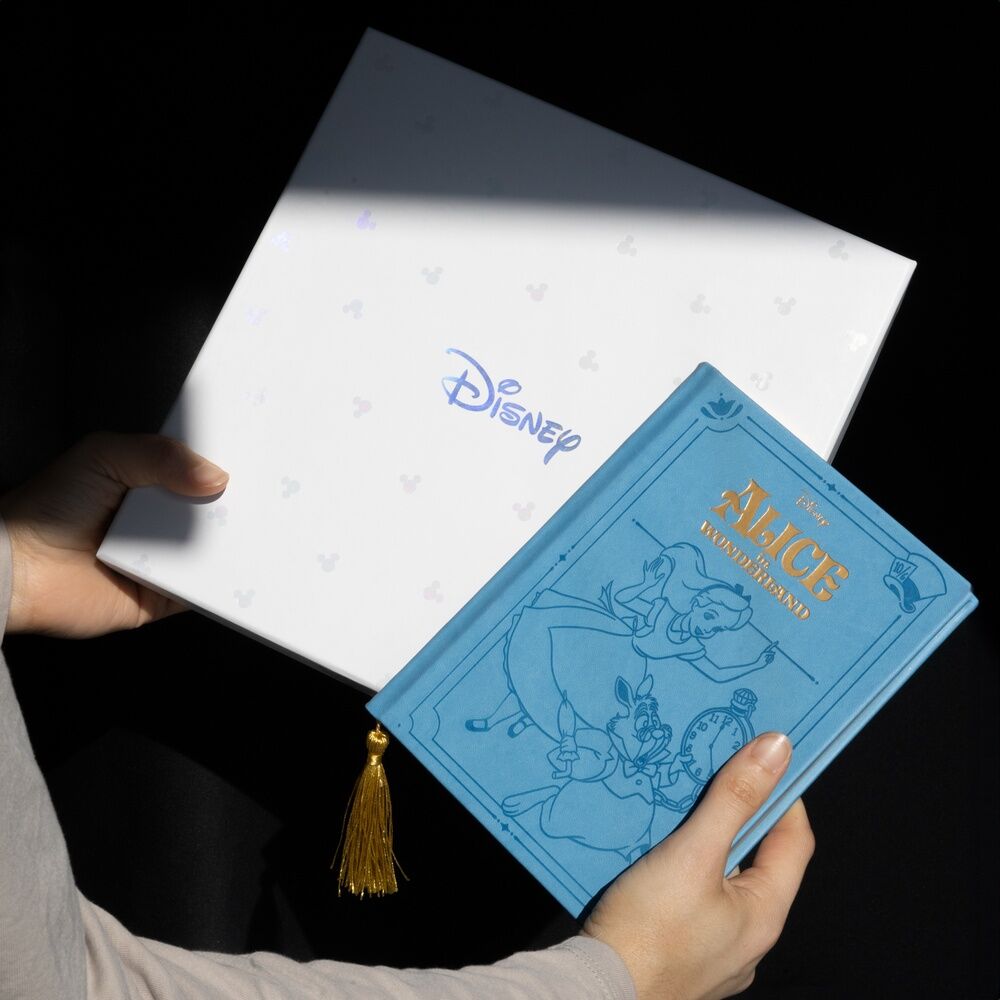 Disney Alice im Wunderland A5 Notizbuch + Stiftset