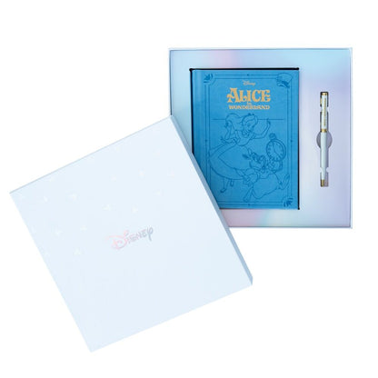 Disney Alice im Wunderland A5 Notizbuch + Stiftset