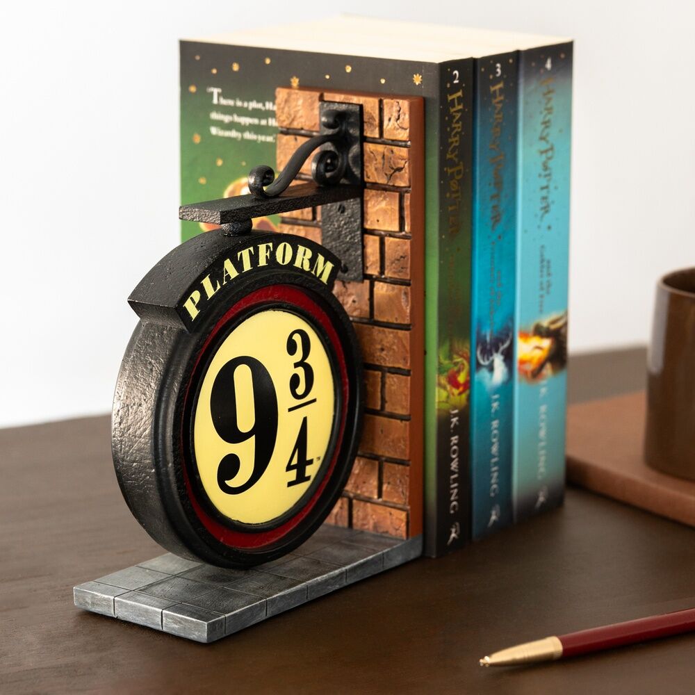 Fermalibri di Harry Potter a forma di binario 9 ¾