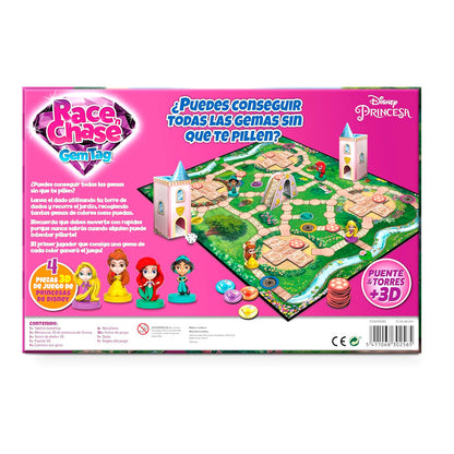 Gioco da tavolo Disney Princess Race Chase (in spagnolo)
