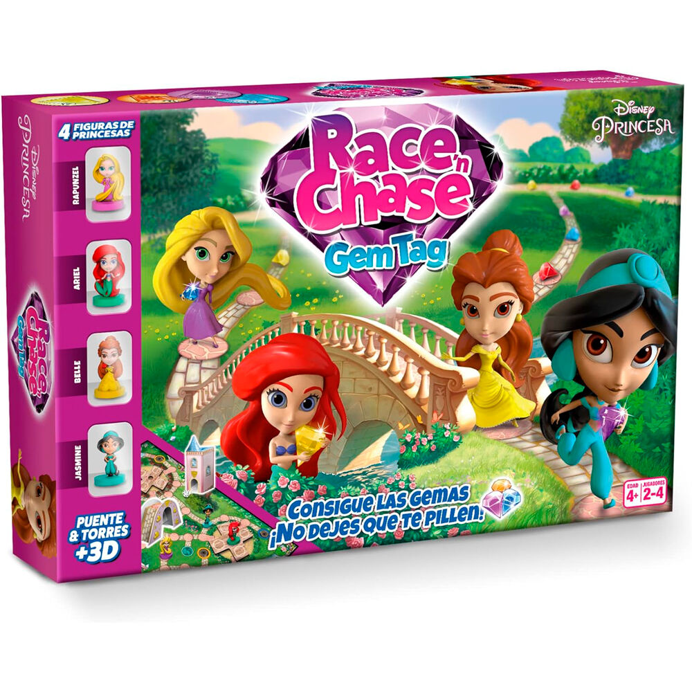 Gioco da tavolo Disney Princess Race Chase (in spagnolo)
