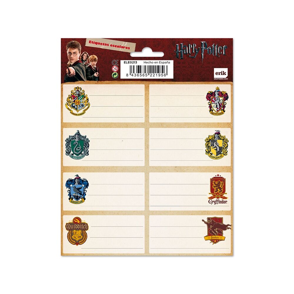 harry potter shield stickers