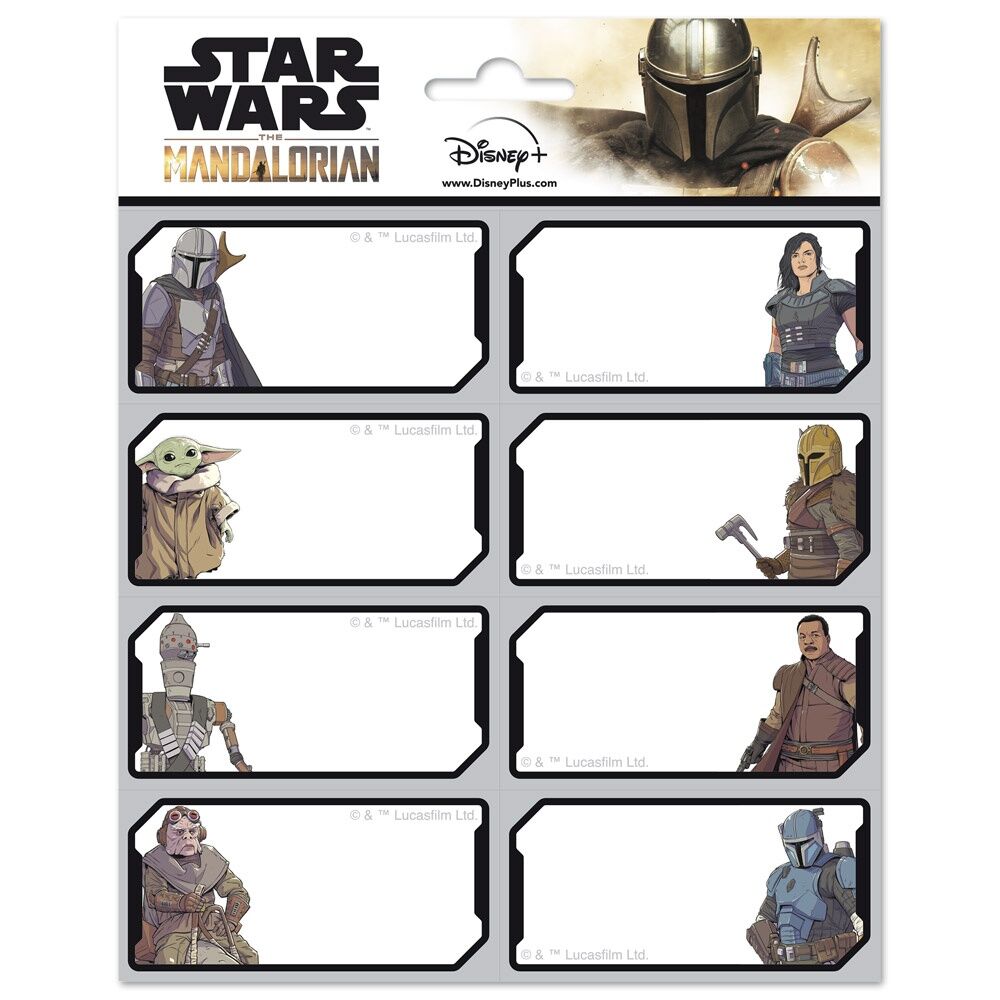 mandalorian star wars stickers