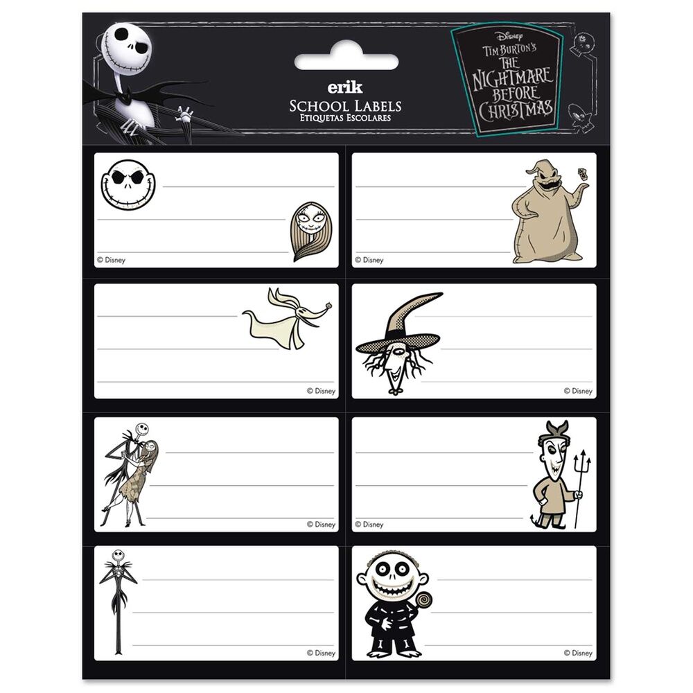 disney nightmare before christmas stickers