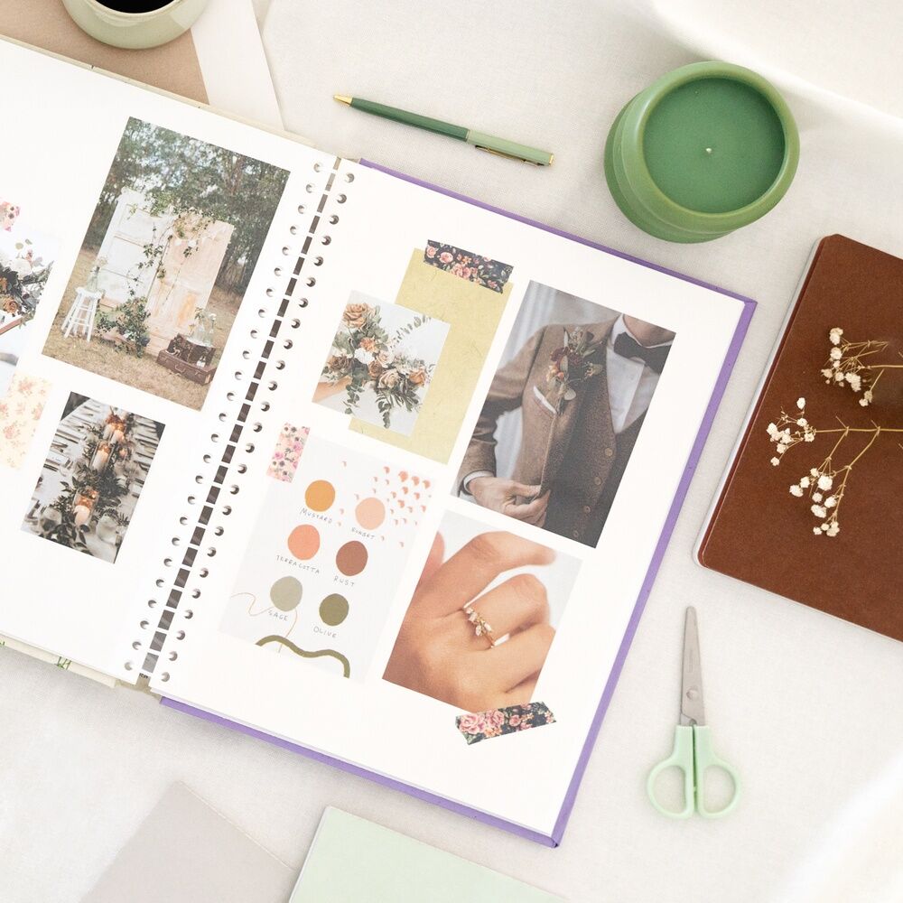 Self Adhesive Photo Album Wildflowers