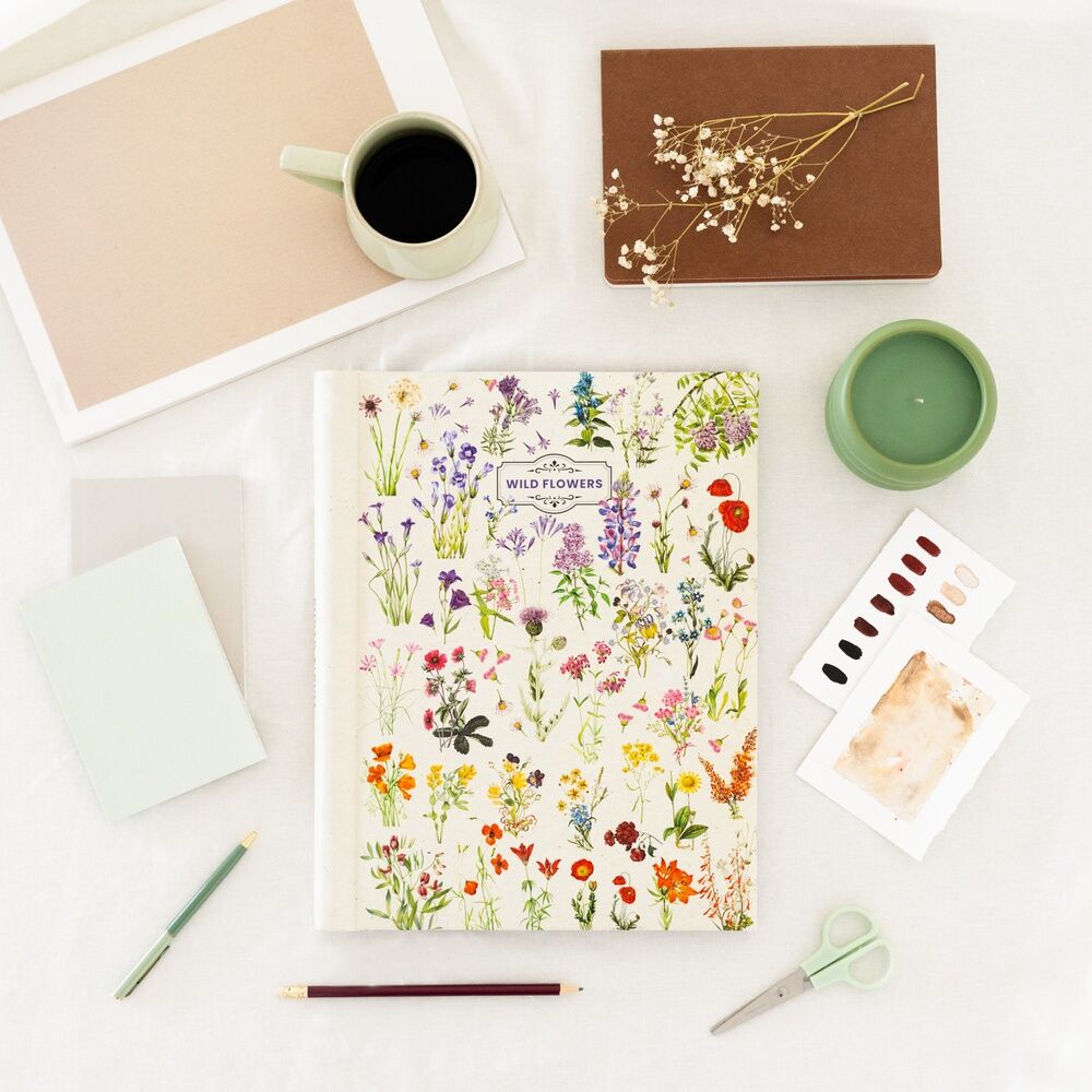 Self Adhesive Photo Album Wildflowers