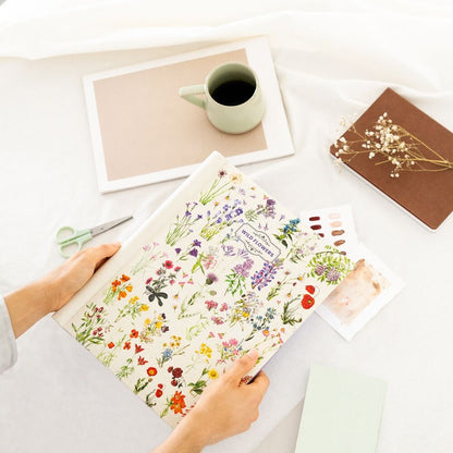 Self Adhesive Photo Album Wildflowers