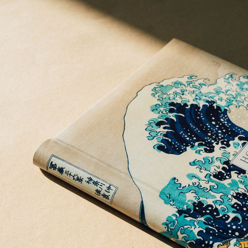 Álbum de fotos autoadhesivo La gran ola de Kanagawa Hokusai
