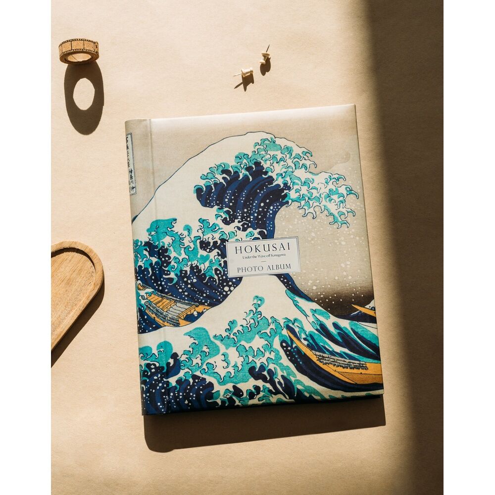 Álbum de fotos autoadhesivo La gran ola de Kanagawa Hokusai