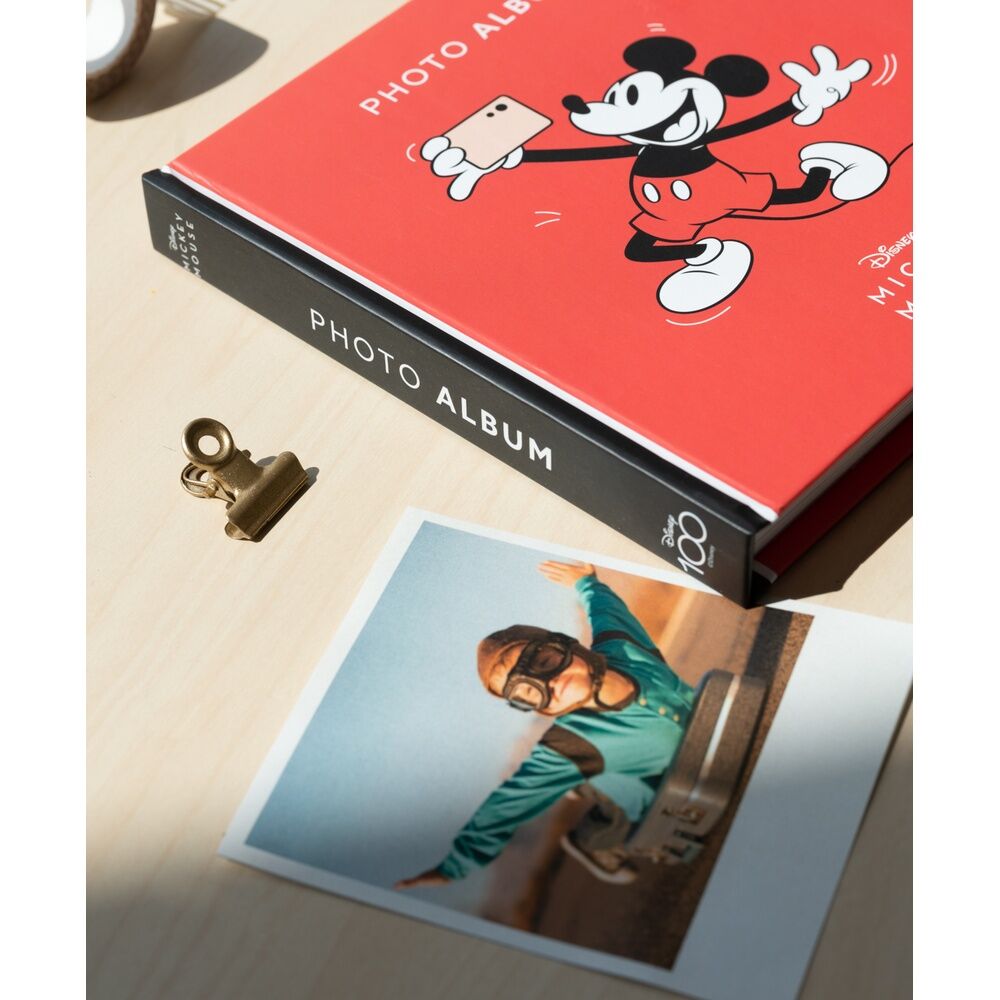 Álbum de fotos autoadhesivo del centenario de Mickey Disney