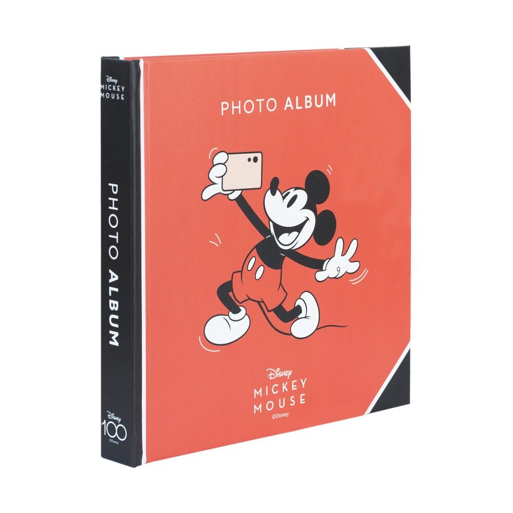 mickey disney 100th anniversary self adhesive photo album