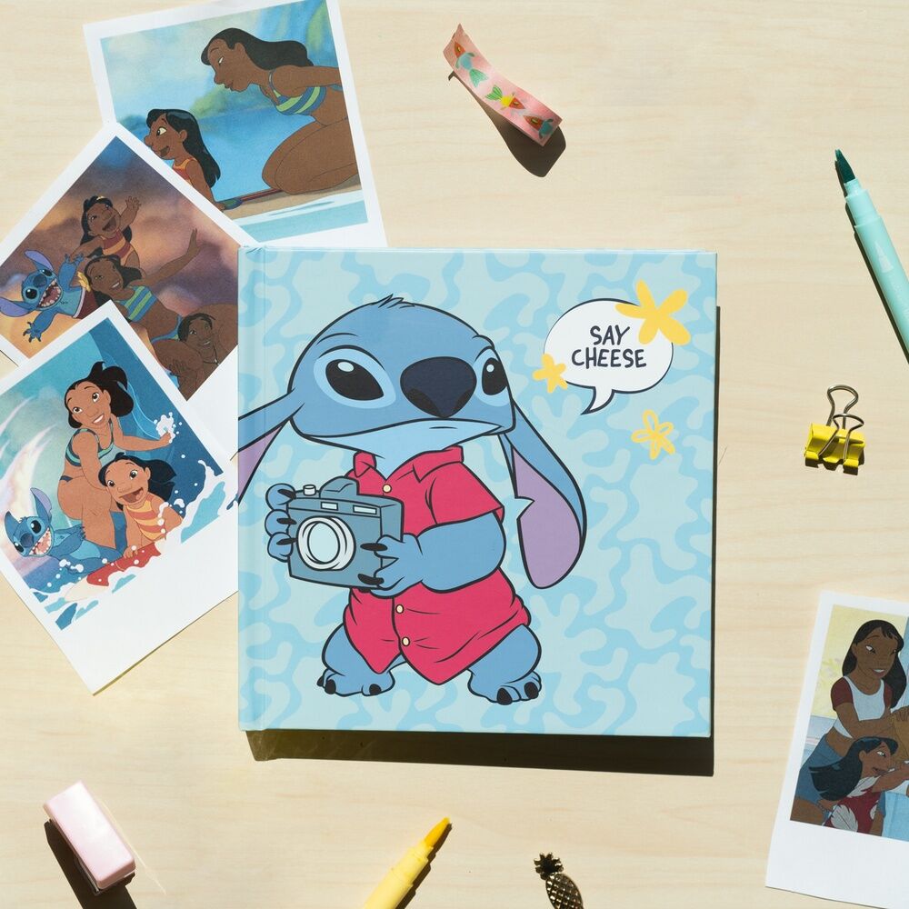 Samoprzylepny album na zdjęcia Stitch Disney