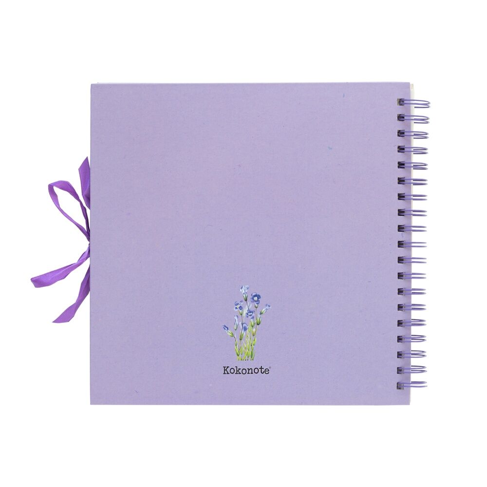 Scrapbook Photo Album Wild Flowers