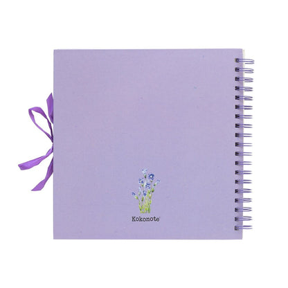 Scrapbook Photo Album Wild Flowers