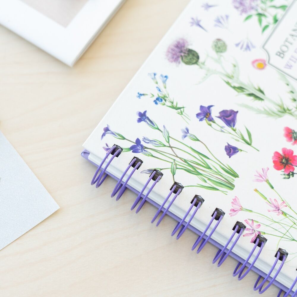 Scrapbook Photo Album Wild Flowers