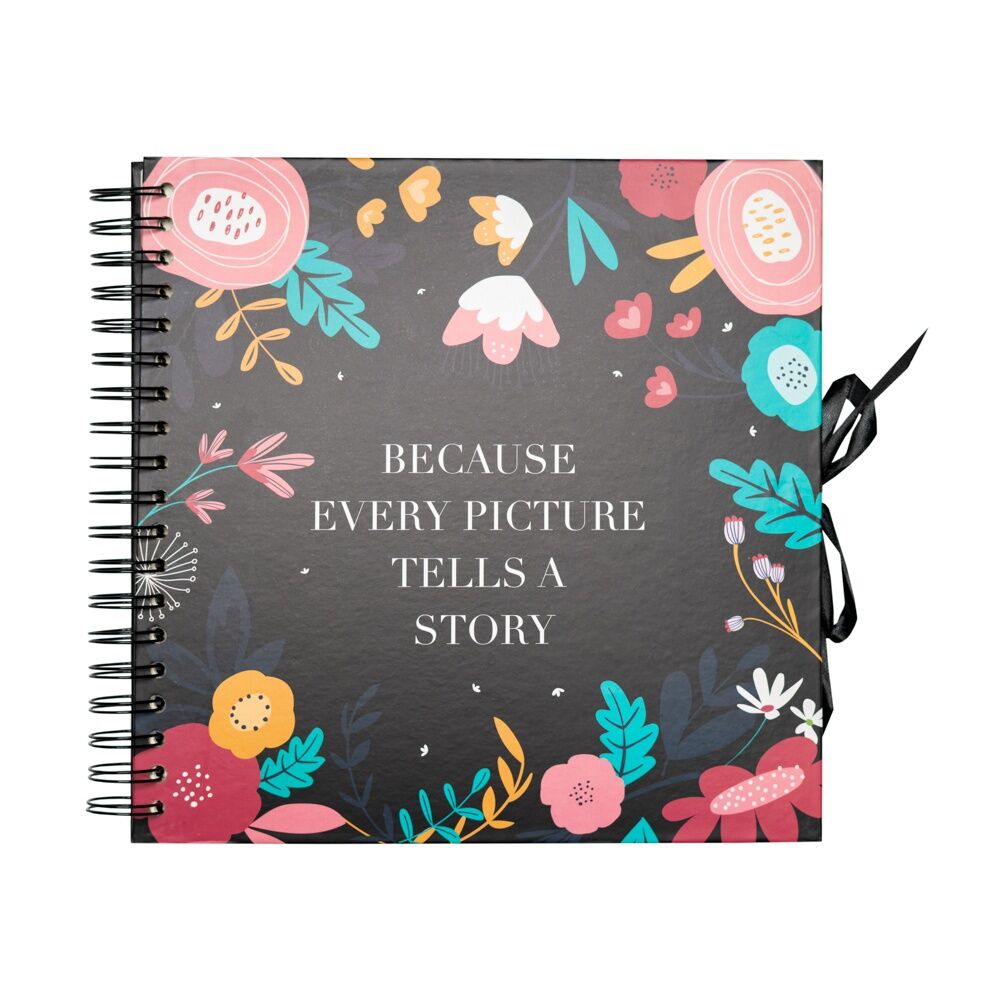 blummen scrapbook photo album