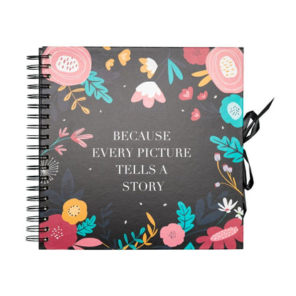 blummen scrapbook photo album