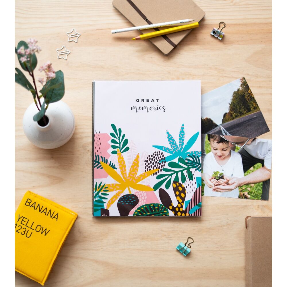Abstract Tropics Photo Album