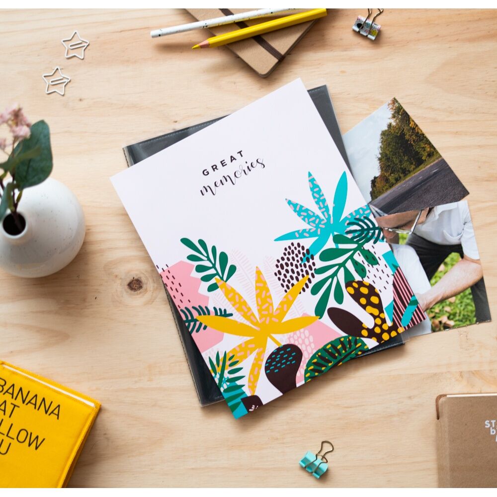 Abstract Tropics Photo Album