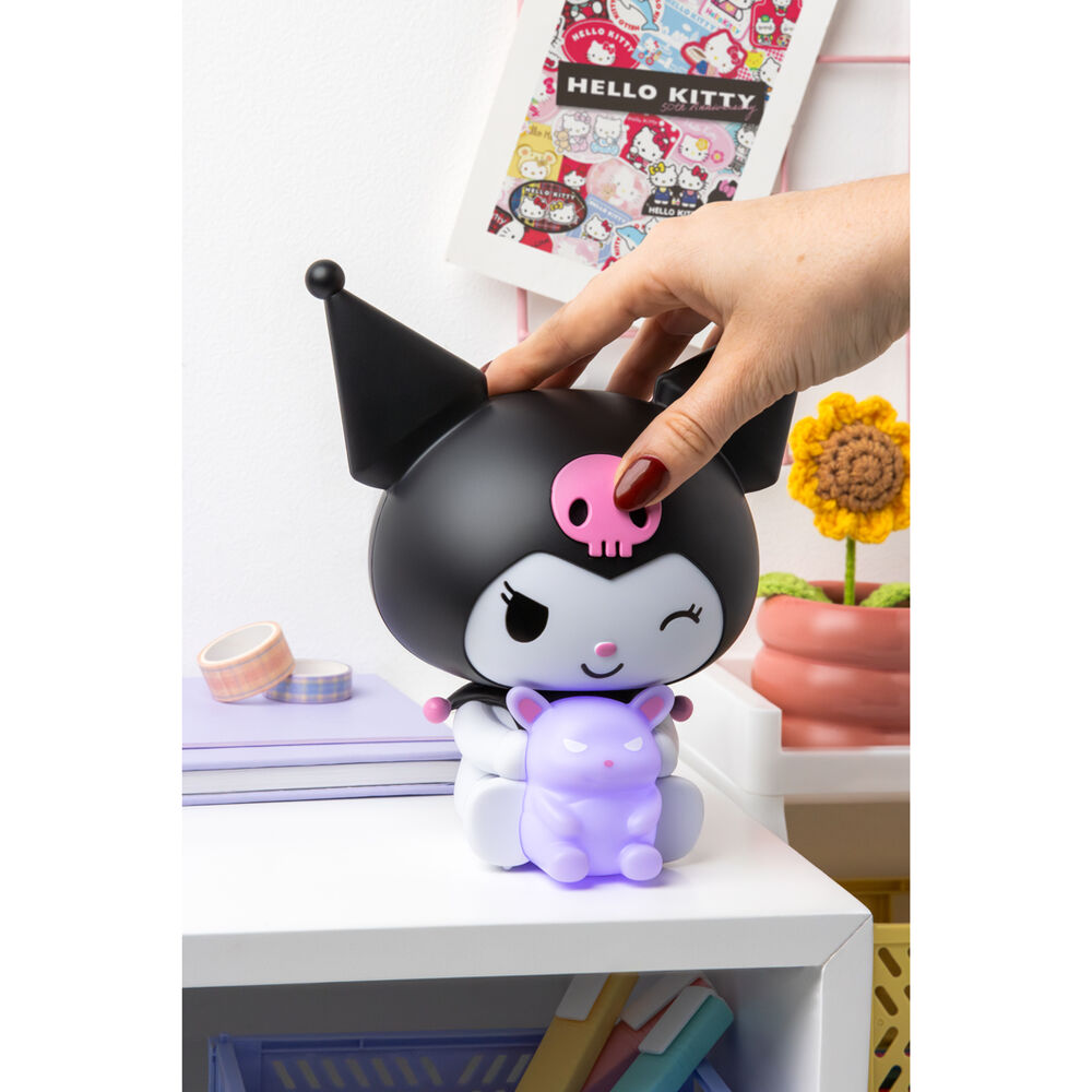 Kuromi Hello Kitty Lamp 16cm