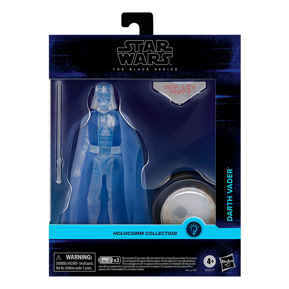 darth vader figure holocomm collection star wars 15cm