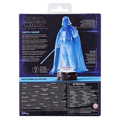 Action figure di Darth Vader della collezione Holocomm di Star Wars 15 cm