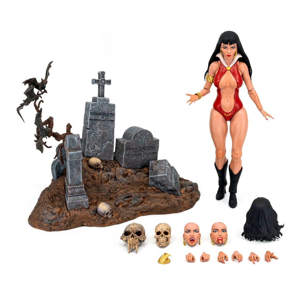 vampirella frazetta icon figure 16cm