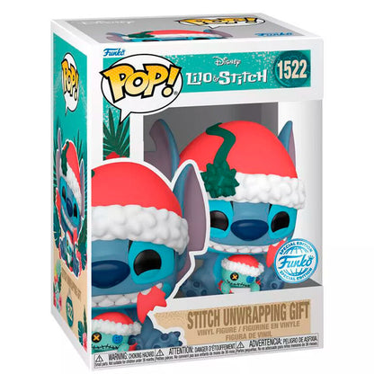 Boneco Funko Pop! do Stitch de Lilo & Stitch da Disney - Presente para Desembrulhar