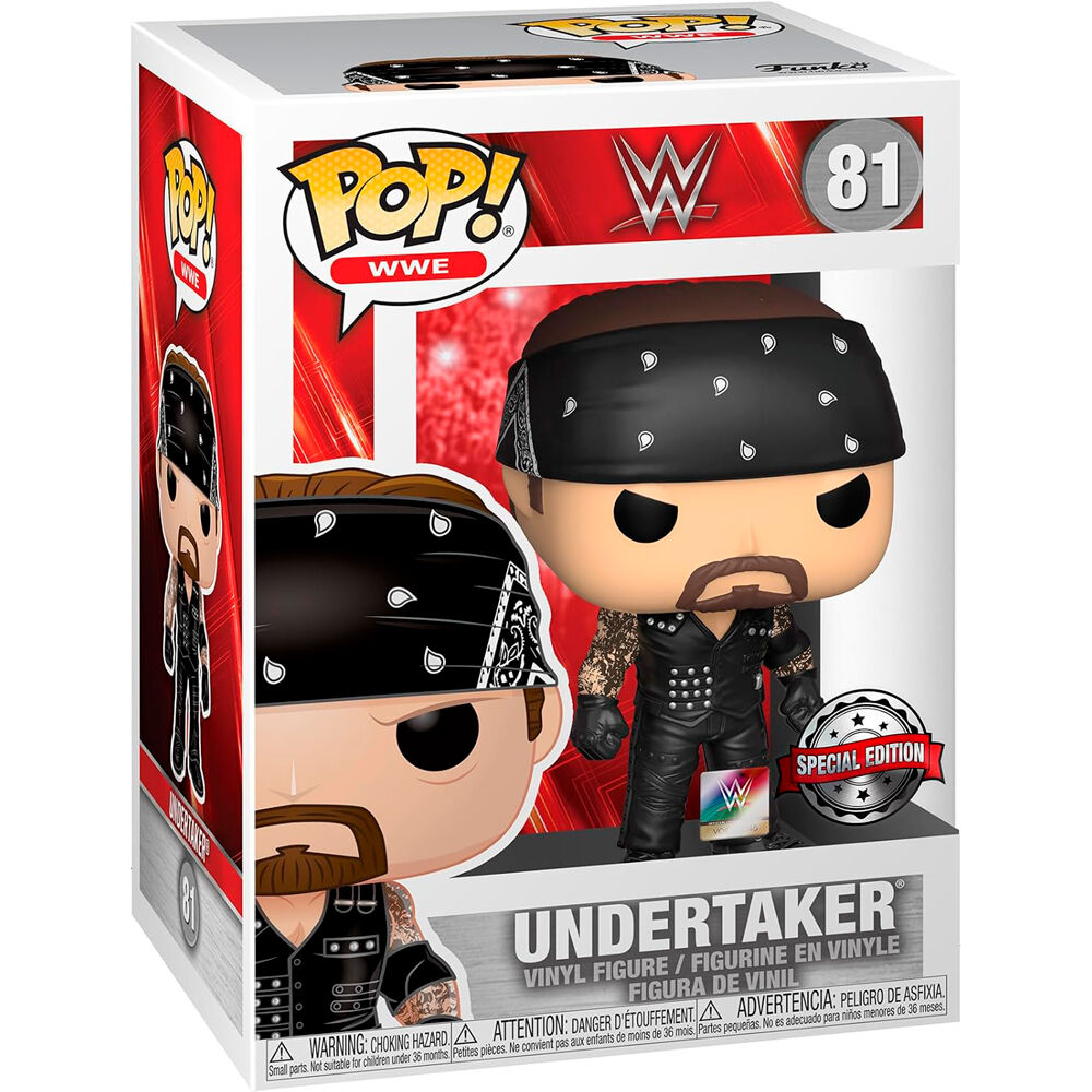 wwe undertaker exclusive pop figure