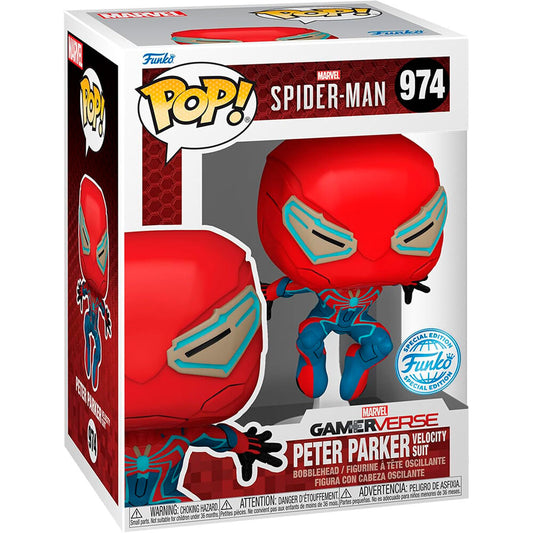 pop figure marvel spider man peter parker exclusive