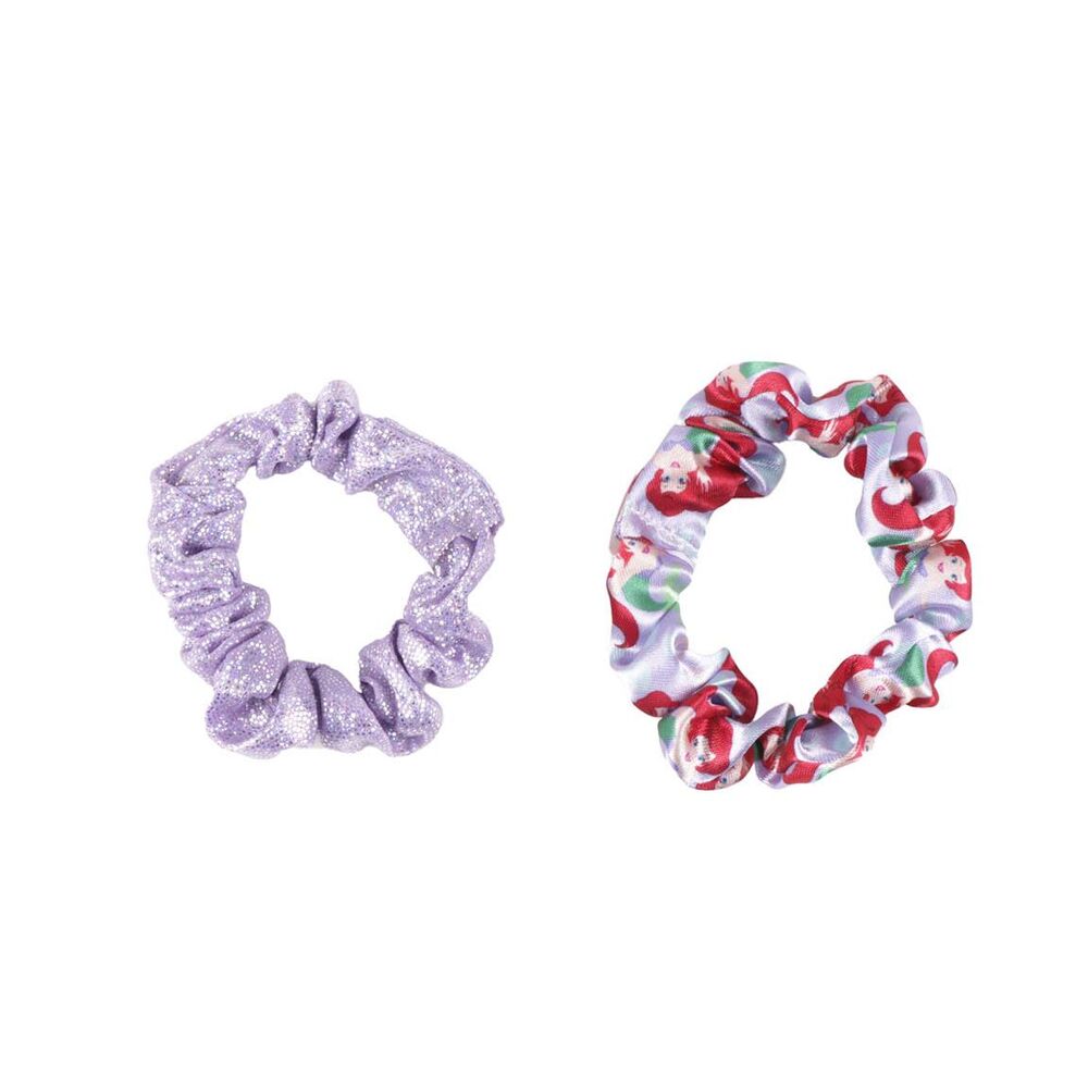 Blister pack of 6 hair ties, The Little Mermaid Disney