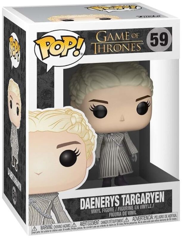 POP Figure Game of Thrones Daenerys White Coat