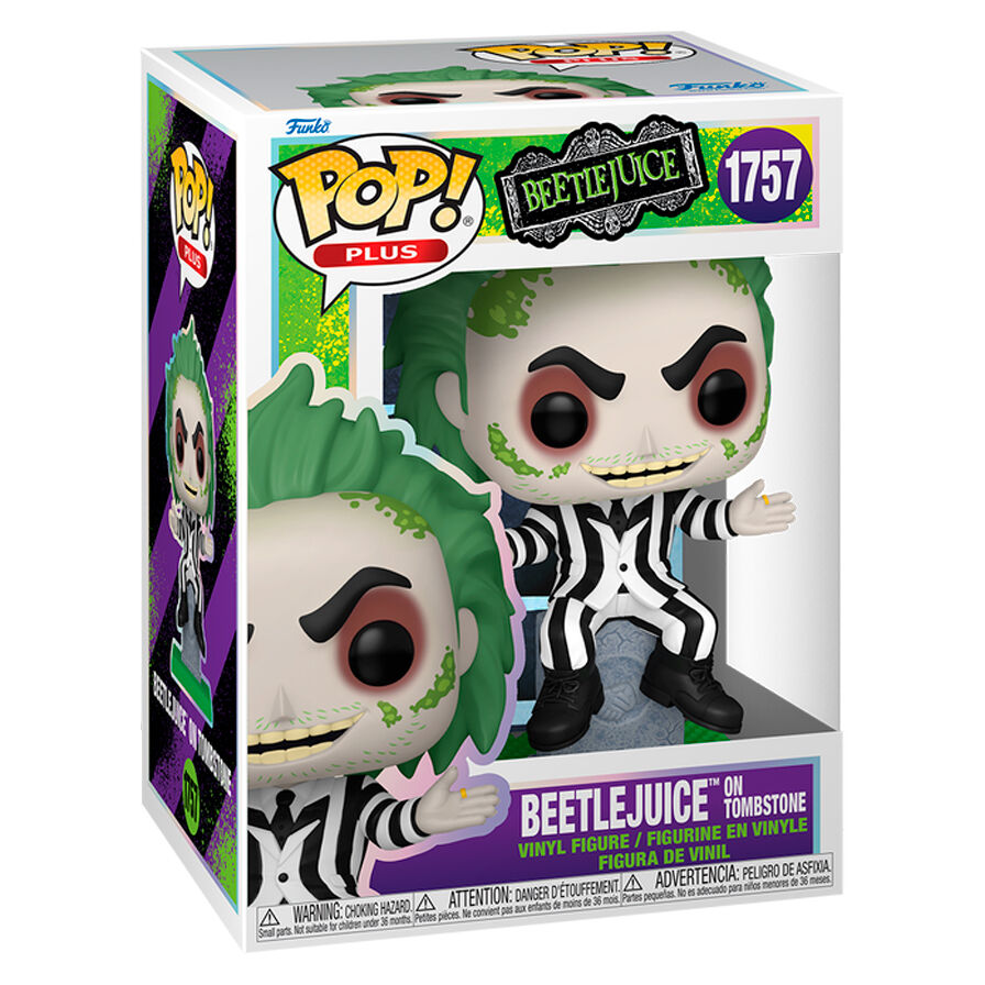 POP Figure Bitelchus Beetlejuice On Tombstone