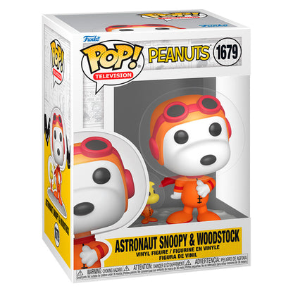 POP Figur Peanuts Astronaut Snoopy & Woodstock