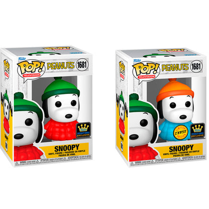 pop figure peanuts snoopy 5  1 chase exclusive