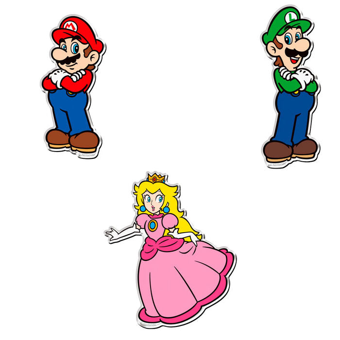 Koperta niespodzianka Iman Chara Super Mario Bros 6cm różne kolory
