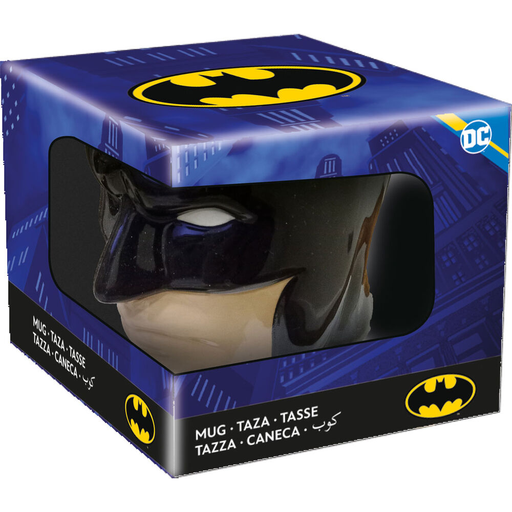 Caneca de cerâmica 3D do Batman da DC Comics 340ml