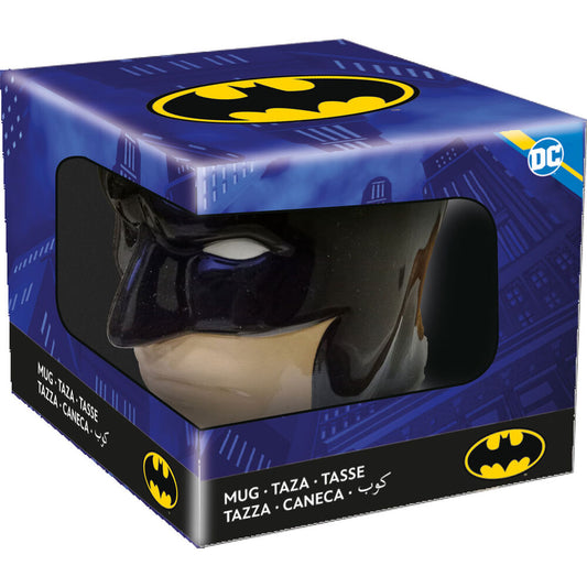 Caneca de cerâmica 3D do Batman da DC Comics 340ml
