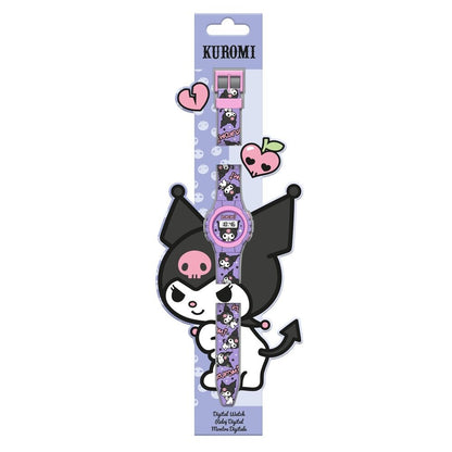 kuromi hello kitty digital watch