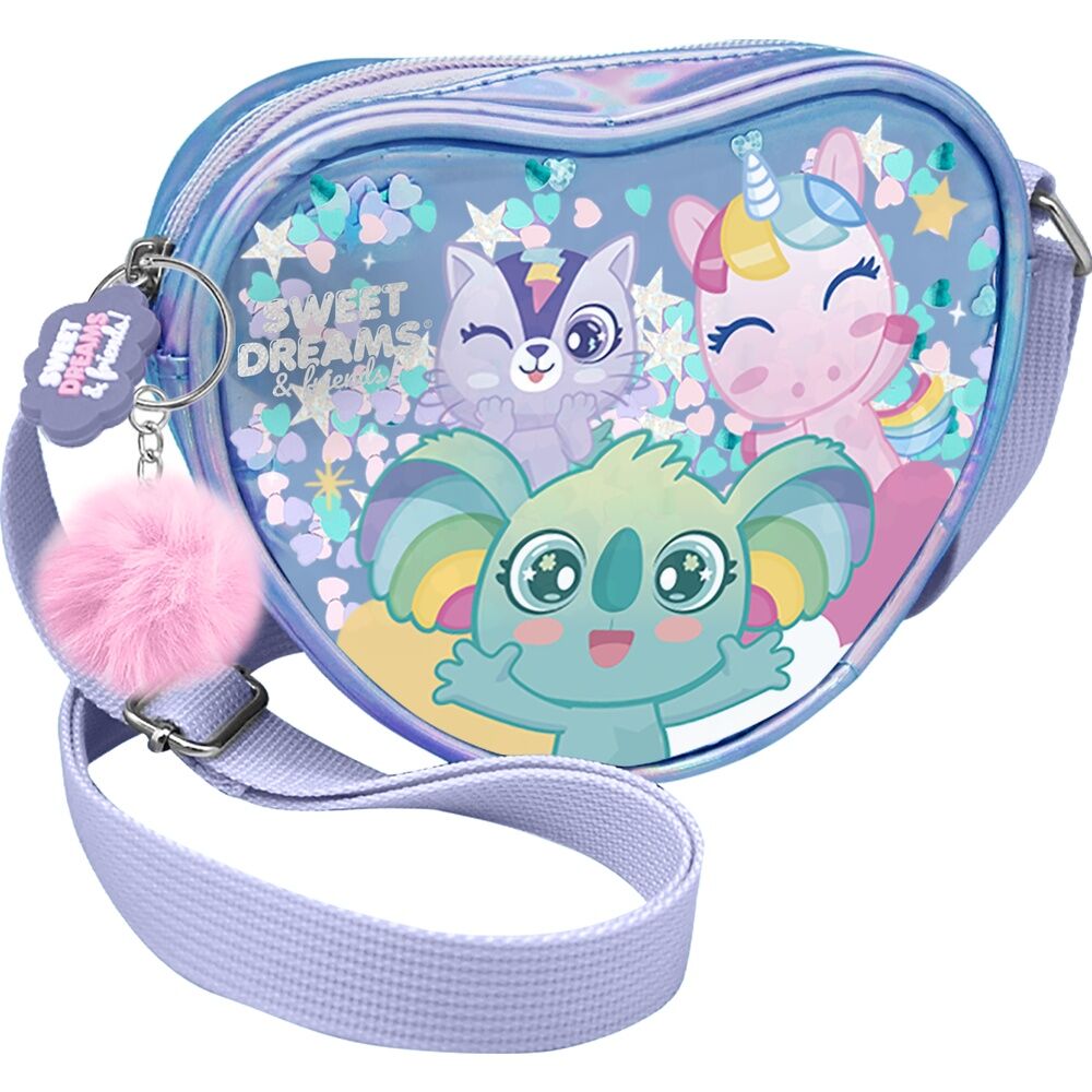 sweet dreams heart shaped bag
