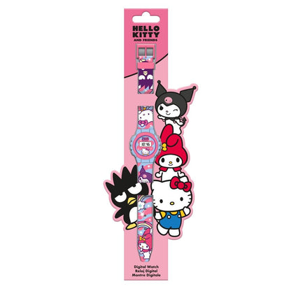 hello kitty and friends digital clock