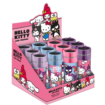 hello kitty and friends assorted aluminum led flashlight